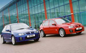 MG ZR 3-Trer und 5-Trer