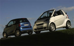 smart fortwo Coupe + Cabrio