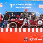 Alfa Romeo Doppelsieg bei Oldtimer-Rallye Mille Miglia