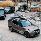 Land Rover Guiness Weltrekord-Versuch zum 70. Jubilum