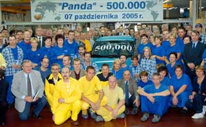 Fiat Panda 500.000 Exemplar