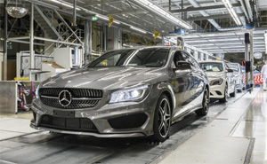 Mercedes-Benz CLA Shooting Brake Produktion