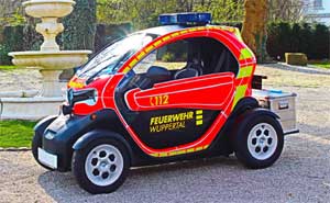 Renault Twizy Feuerwehrauto