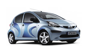 Toyota AYGO Steel blue