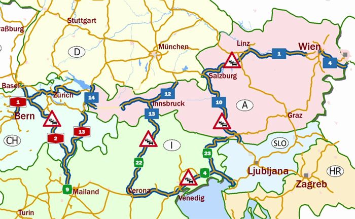 Stauprognose KW 35: 01.09. bis 03.09.2017