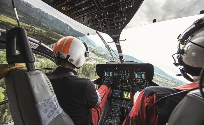 Die durchschnittliche Flugzeit bei einem Einsatz betrug rund 30 Minuten.