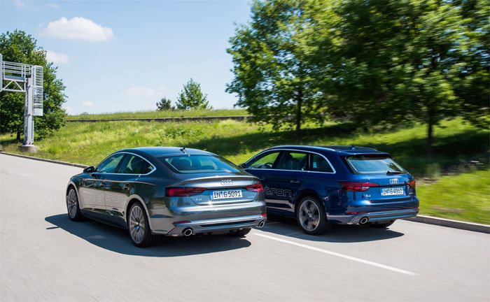 Audi A5 Sportback g-tron und Audi A4 Avant g-tron