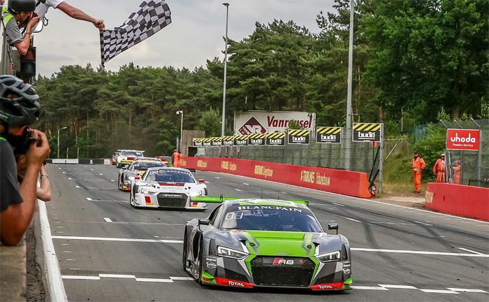 Blancpain GT Series 2017: Audi R8 LMS #2 (Belgian Audi Club Team WRT), Will Stevens / Markus Winkelhock