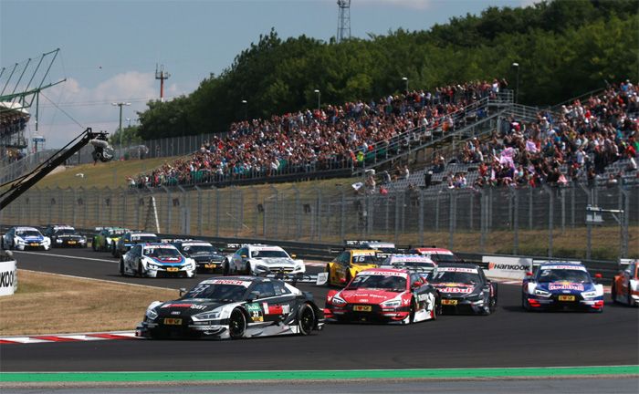 Hungaroring, Budapest (Ungarn): Audi RS 5 DTM #33 (Audi Sport Team Rosberg), Ren Rast