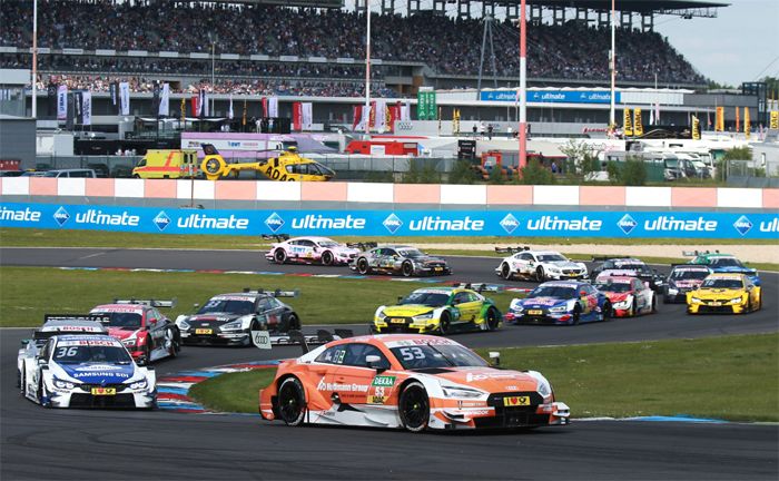 DTM Lausitzring 2017: Hoffmann Group Audi RS 5 DTM #53 (Audi Sport Team Rosberg), Jamie Green