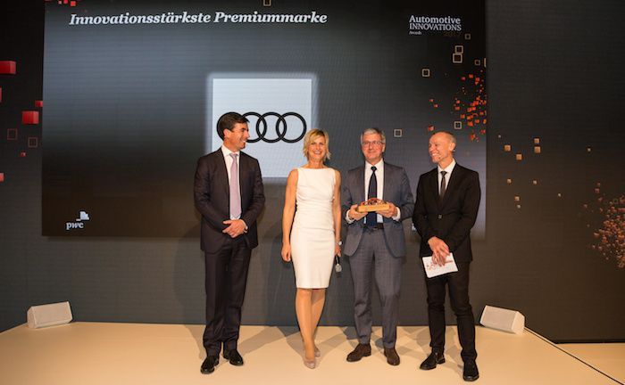 Audi erringt Gesamtsieg bei Innovationspreis