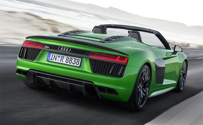 Audi R8 Spyder V10 plus