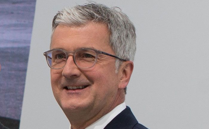 Audi Vorstandsvorsitzender Rupert Stadler im Mai 2018