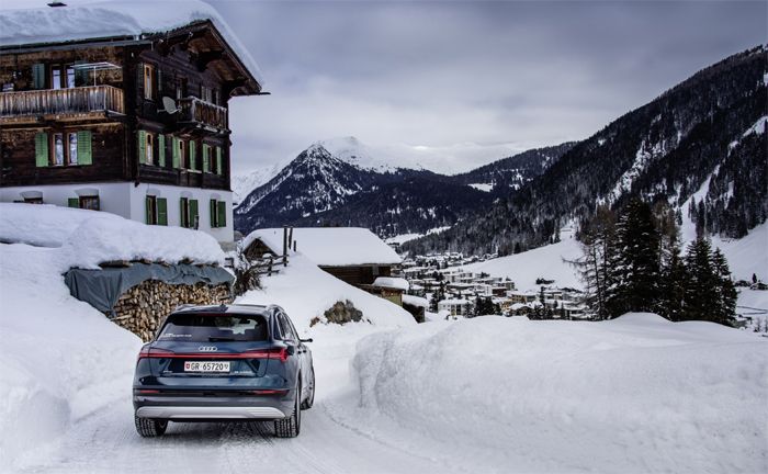 Audi chauffiert Weltwirtschaftsforum WEF in Davos