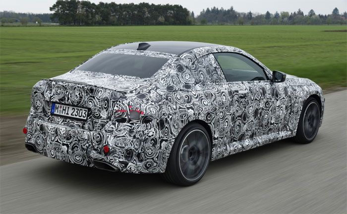 Das neue BMW 2er Coup - Heckansicht