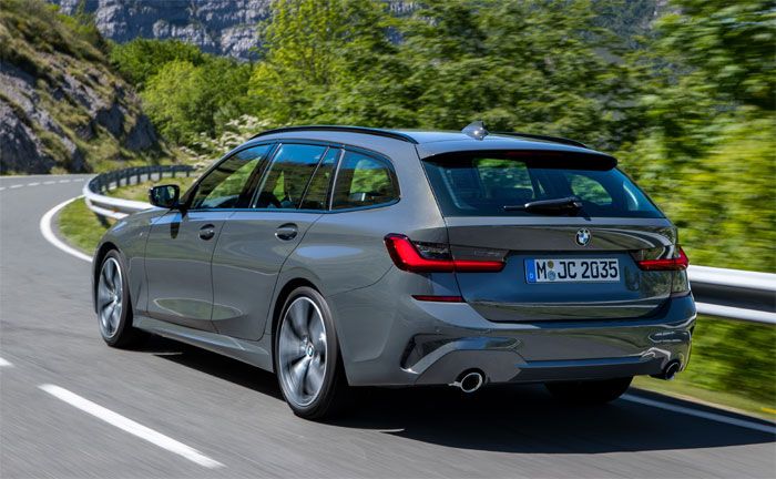 BMW 3er Touring - Heckansicht