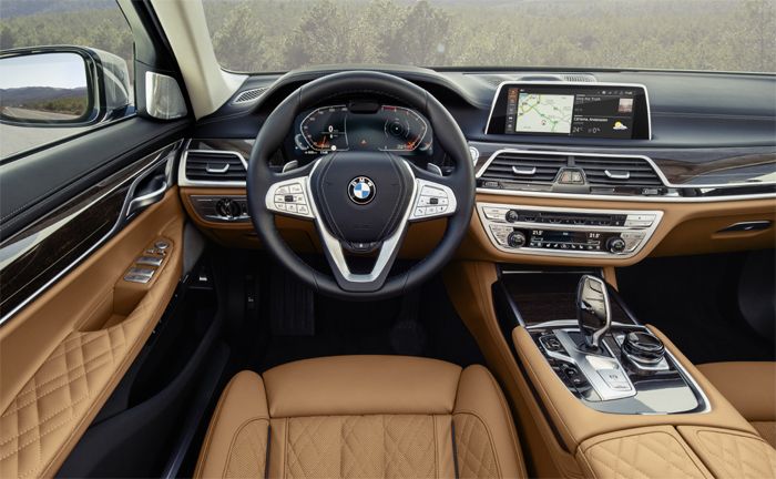 BMW 7er Reihe mit Leichtmetallrad Styling 777 und Exklusivleder Nappa