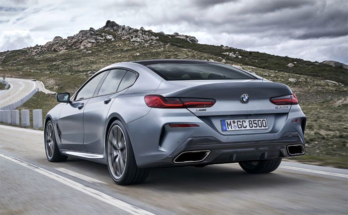 BMW 8er Gran Coup - Heckansicht