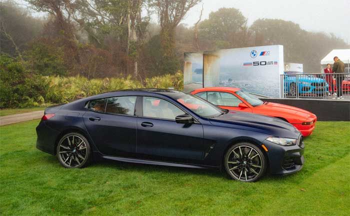 BMW 8er Reihe und neue BMW M8 Modelle feiern Weltpremiere Amelia Island Concours dElegance