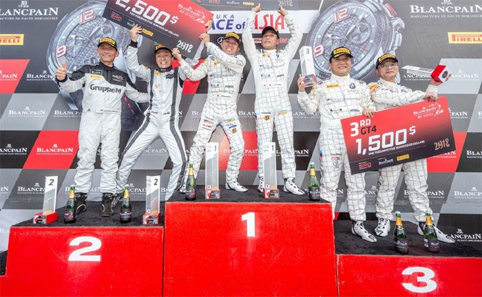 Blancpain GT Series Asia, Suzuka: BMW Team Studie, Takayuki Kinoshita, Sunako Jukuchou, Max Chen, Ken Urata