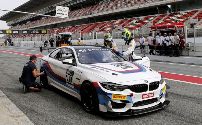 BMW Team Schubert: Beitske Visser und Denis Marschall, BMW M4 GT4