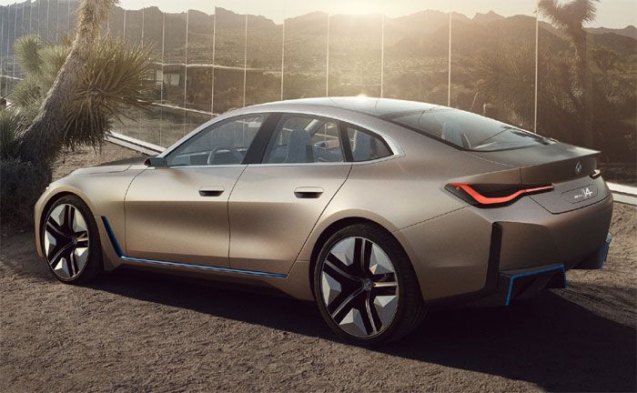 BMW Concept i4 - Heckansicht