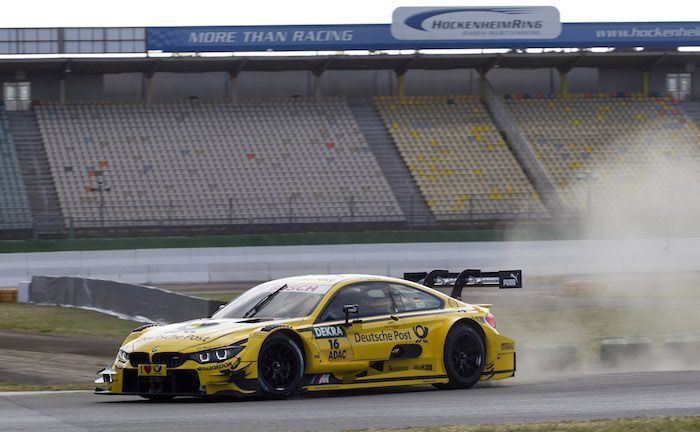 Timo Glock und Timo Scheider im BMW M4 DTM in Hockenheim 2017