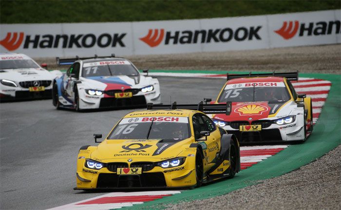 DTM Spielberg: Timo Glock, Augusto Farfus, Marco Wittmann (BMW M4)