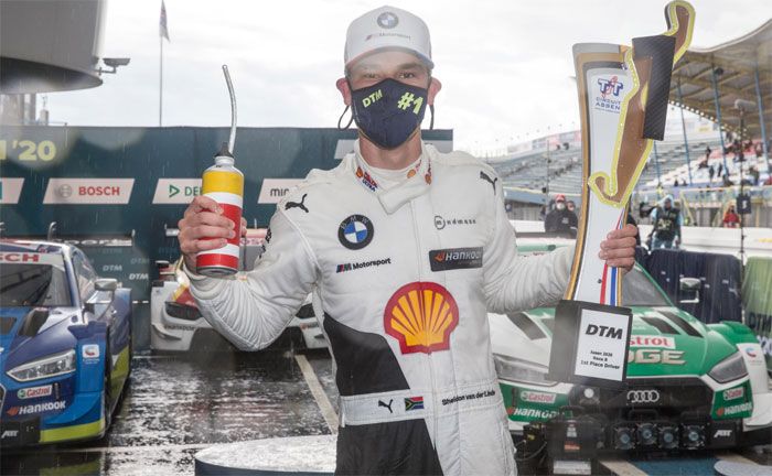 DTM in Assen (NED): Sheldon van der Linde (RSA), BMW Team RBM, #31 Shell BMW M4 DTM, BMW M Motorsport