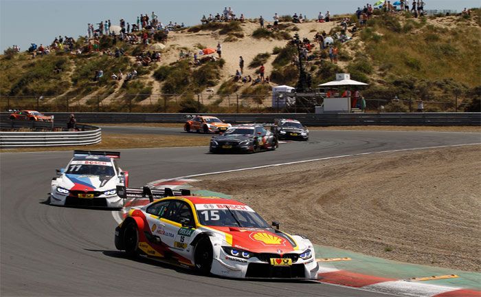 DTM in Zandvoort: Augusto Farfus (Shell BMW M4 DTM) und Marco Wittmann (BMW Driving Experience)