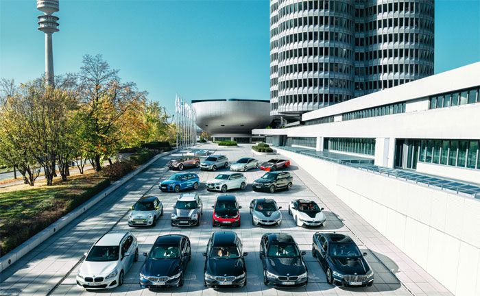 Elektrifizierte Fahrzeuge der BMW Group