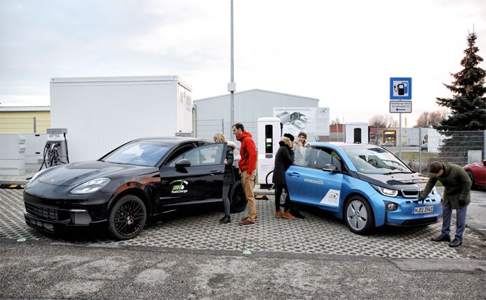 "FastCharge": Erste ffentliche Ultra-Schnellladestation