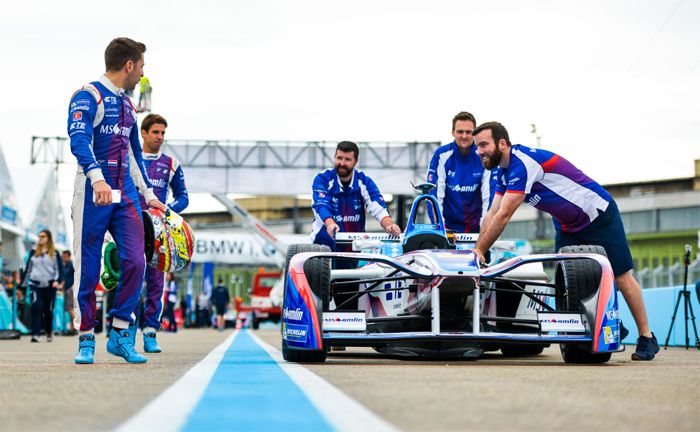 Berlin ePrix, FIA Formula E Championship, MS Amlin Andretti (2017 Nat Twiss/Spacesuit Media)