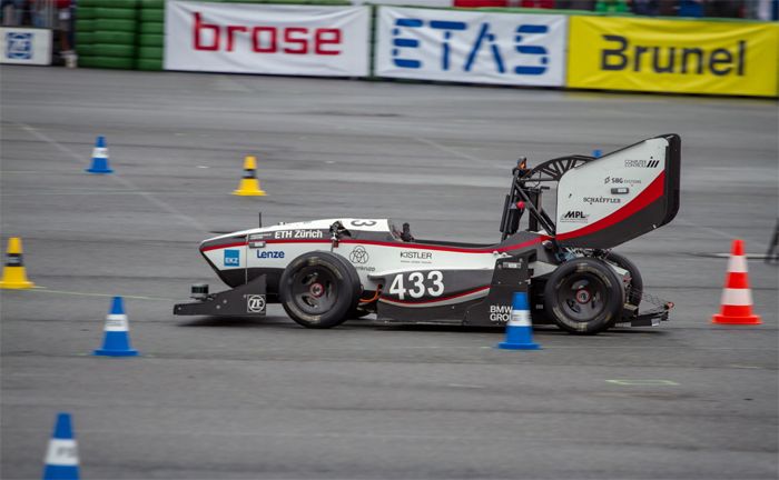 Fahrerloser Rennwagen des Team AMZ Driverless (Zrich)