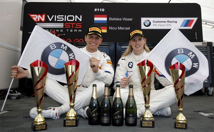 GT4 European Series, Nrburgring: Beitske Visser, Nico Menzel, BMW M4 GT4 (BMW M Motorsport)