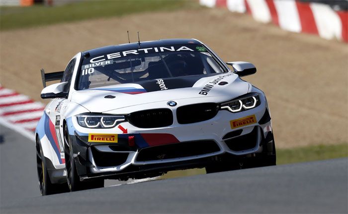 GT4 European Series in Zolder: BMW Piloten Beitske Visser und Nico Menzel, BMW M4 GT4
