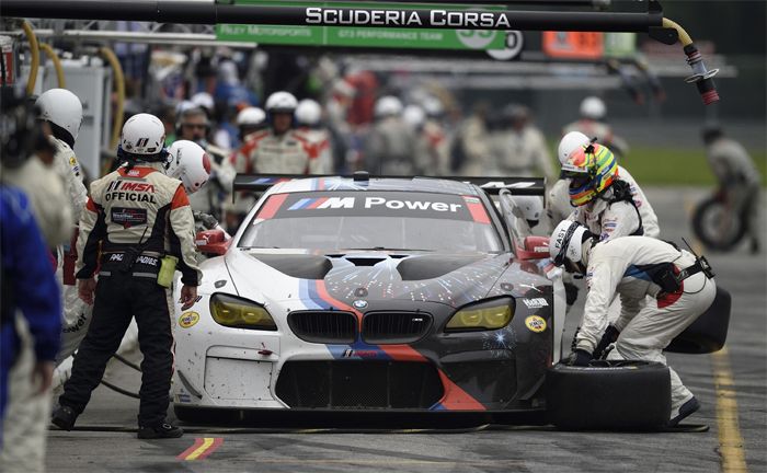 Northeast Grand Prix, Lime Rock Park, Lakeville, Connecticut (USA): Bill Auberlen (USA), Alexander Sims (GBR), No 25, BMW M6 GTLM