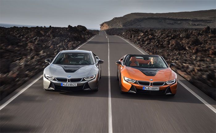 BMW i8 Roadster und BMW i8 Coup