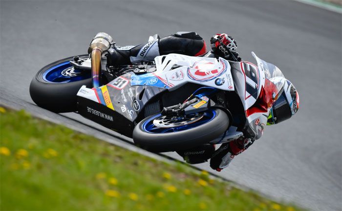 IDM German SBK, Oschersleben: Bastien Mackels (Wilbers-BMW-Racing Team), BMW S1000RR