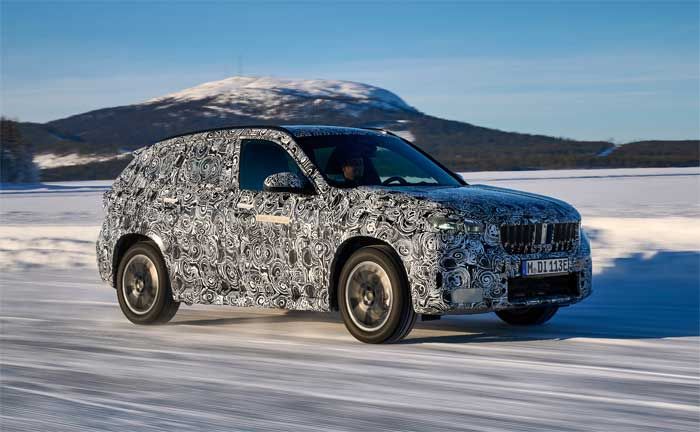 BMW iX1 - Wintererprobung in Arjeplog