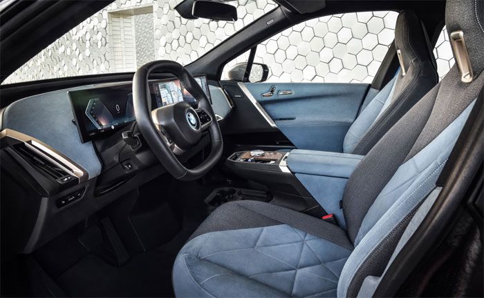 Der erste BMW iX - Interieur