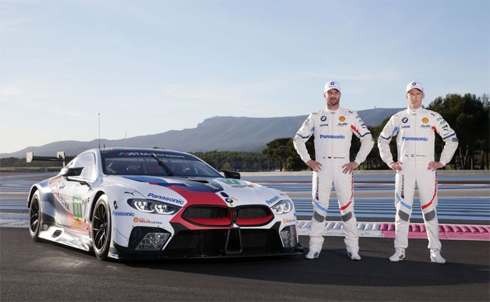 BMW Motorsport, FIA WEC Prologue, Le Castellet: Martin Tomczyk und Nick Catsburg, BMW M8 GTE