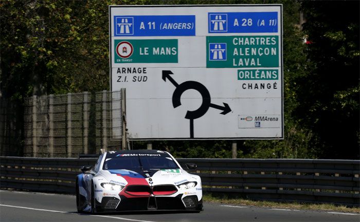 24 Stunden von Le Mans: Martin Tomczyk (GER), Nick Catsburg (NED), Philipp Eng (AUT), BMW M8 GTE #81, BMW Team MTEK (BMW M Motorsport)