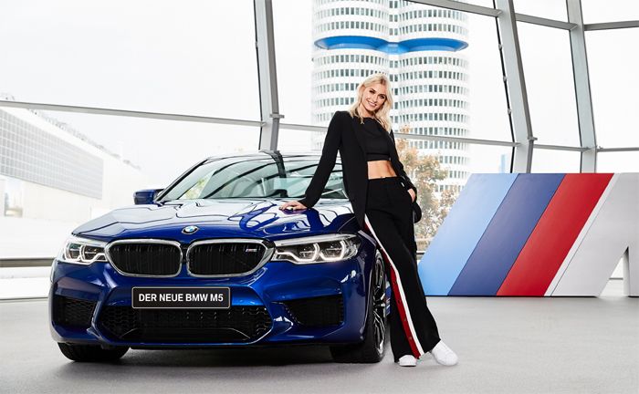 Top-Model Lena Gercke wird BMW M Markenbotschafterin