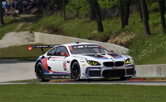 BMW M6 GTLM in Road America