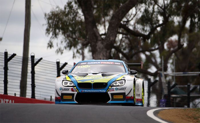 12 Stunden von Bathurst: Steve Richards, Timo Glock, Philipp Eng, BMW M6 GT3 (BMW Team SRM)