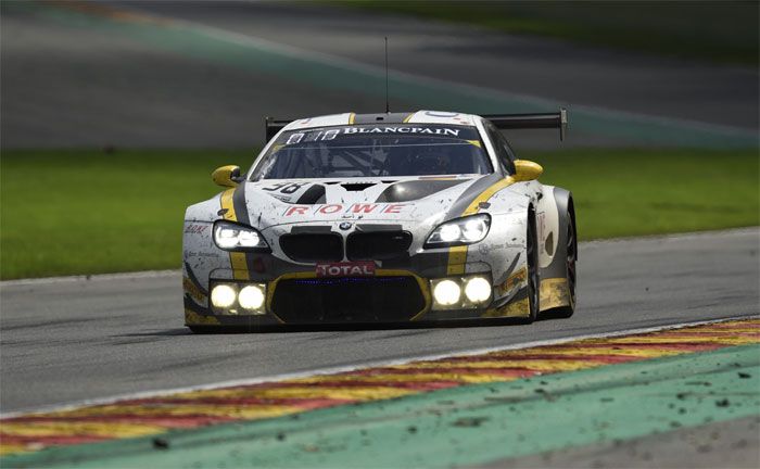 Blancpain GT Series Endurance Cup, Spa: Blomqvist, Catsburg, Spengler, BMW M6 GT3