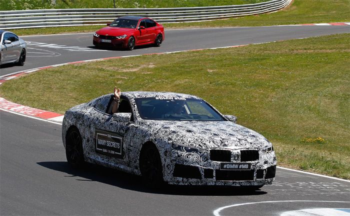 Nrburgring 2017: BMW M8 Prototype und BMW M Corso