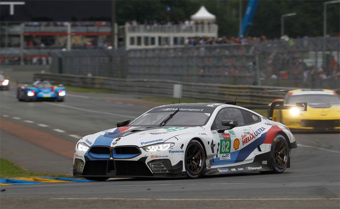 24 Stunden von Le Mans: Antnio Flix da Costa, Alexander Sims, Augusto Farfus (#82 BMW M8 GTE)