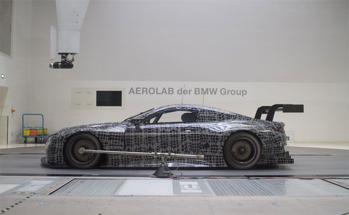 BMW M8 GTE im BMW Group Aero Lab